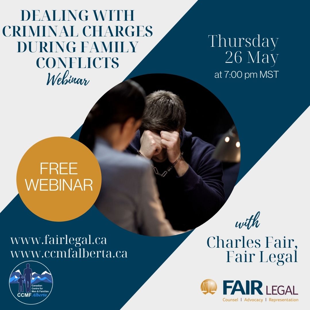 Free Webinar Dealing with Criminal Charges During Family Conflicts