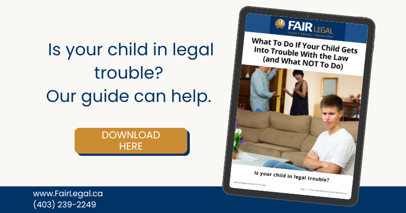 Is your child in legal trouble