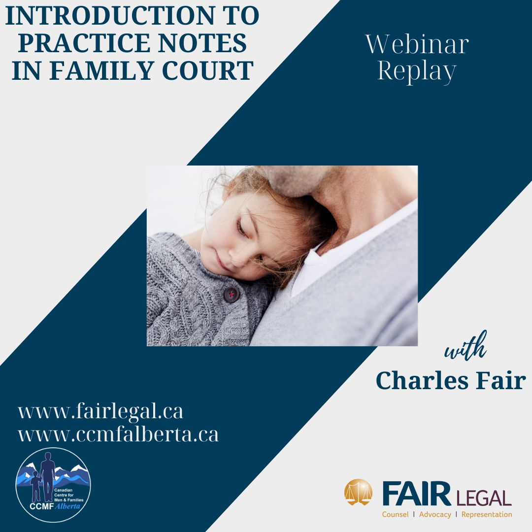 Webinar Replay Introduction to Practice Notes in Family Court